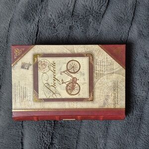 Punch Studio Bicycle Themed Decorative Storage Book, New With Tags